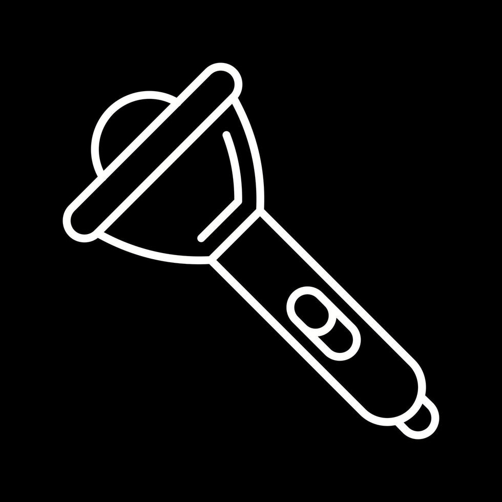 Flashlight Vector Icon