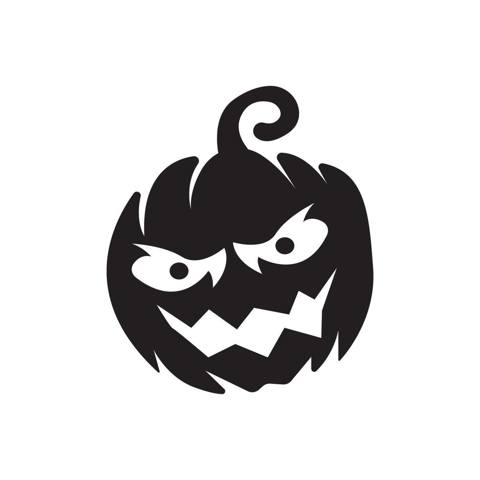 halloween icon logo vector design template