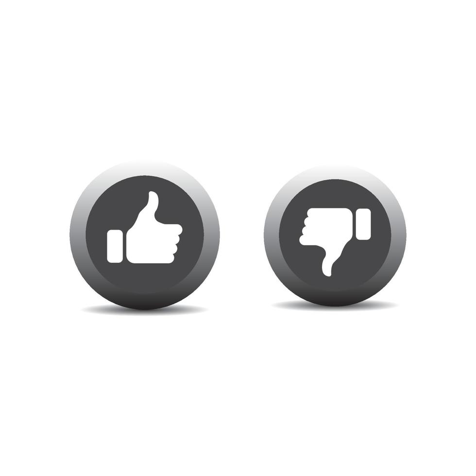 Like thumb icon logo, vector design