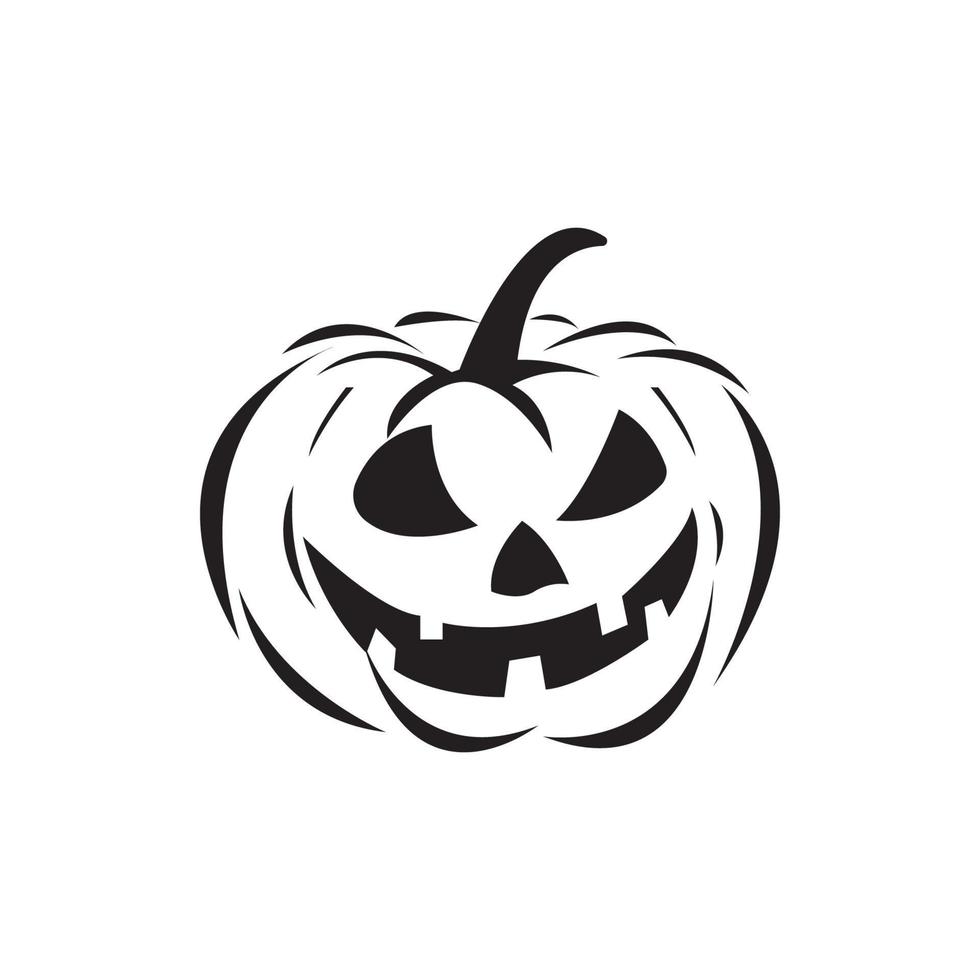 halloween icon logo vector design template