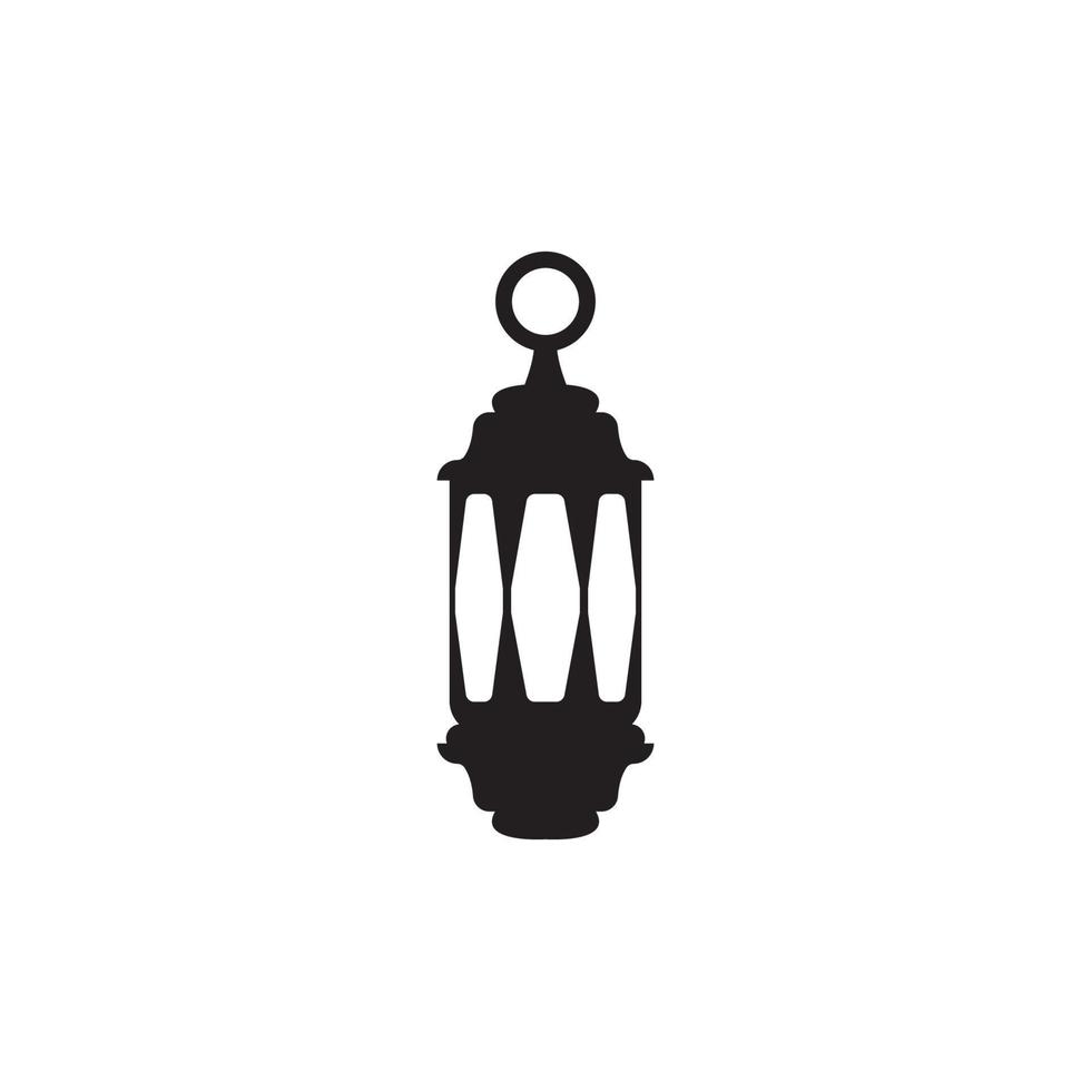 Fanoos Lantern background islam   logo simple vector icon illustration