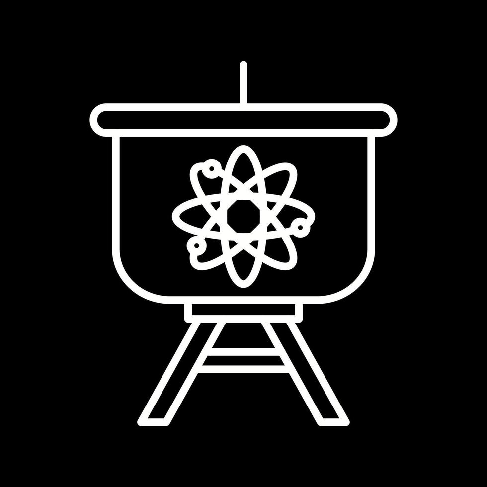 Atom Presentation Vector Icon