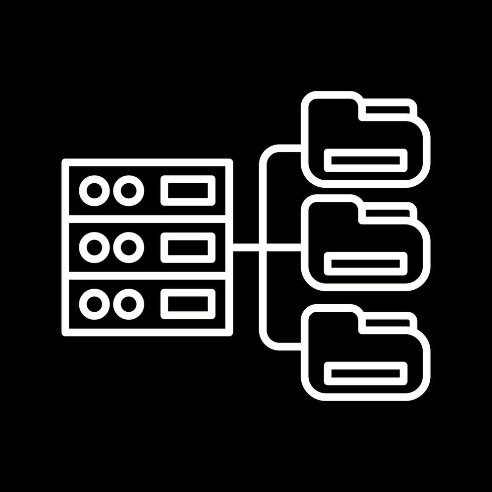 icono de vector de base de datos