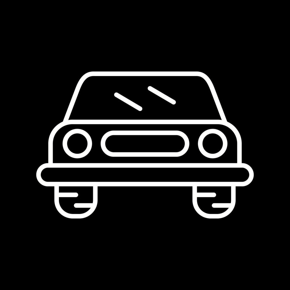 icono de vector de coche