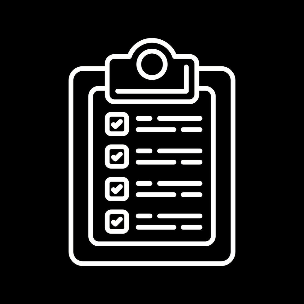 Checklist Vector Icon