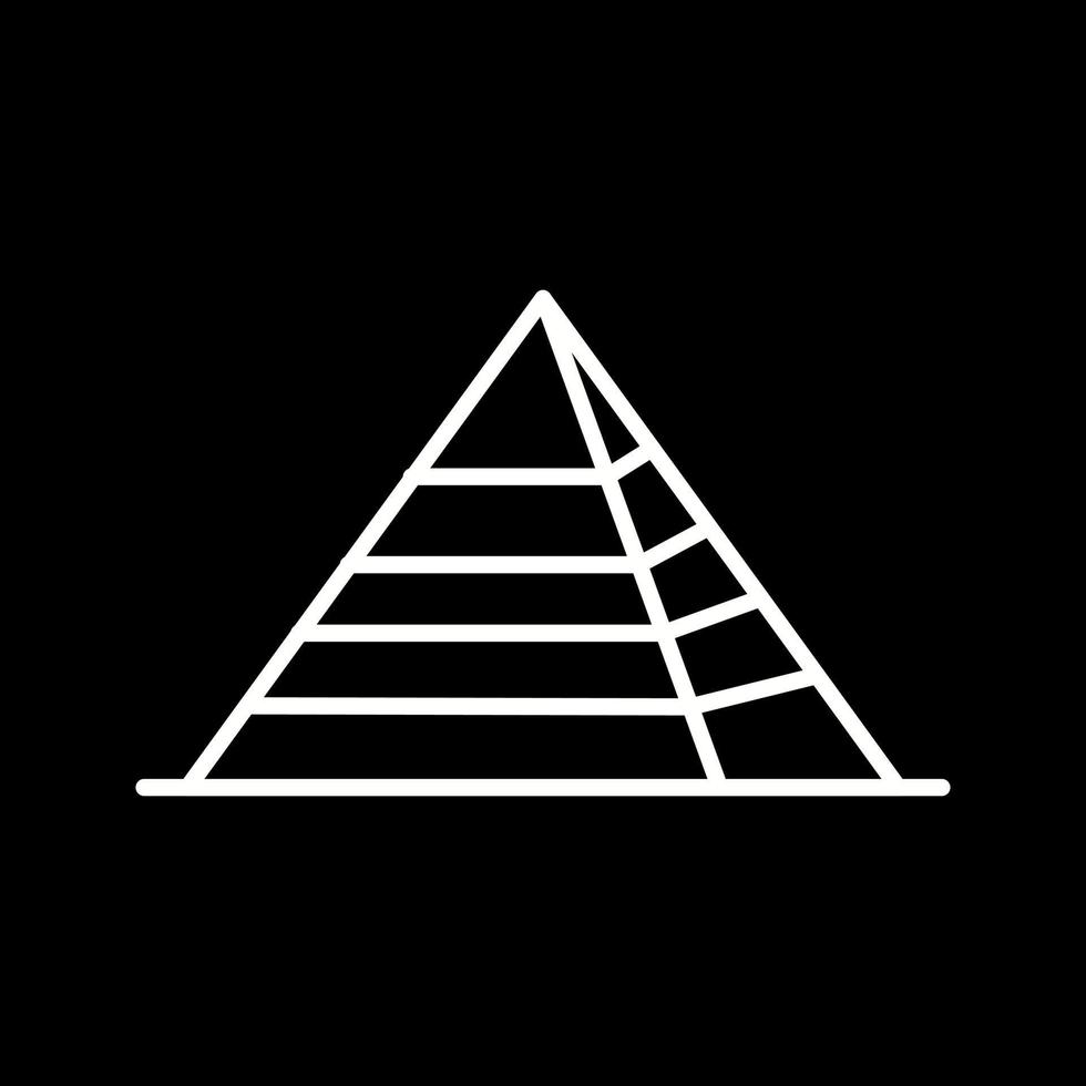 Pyramid Vector Icon