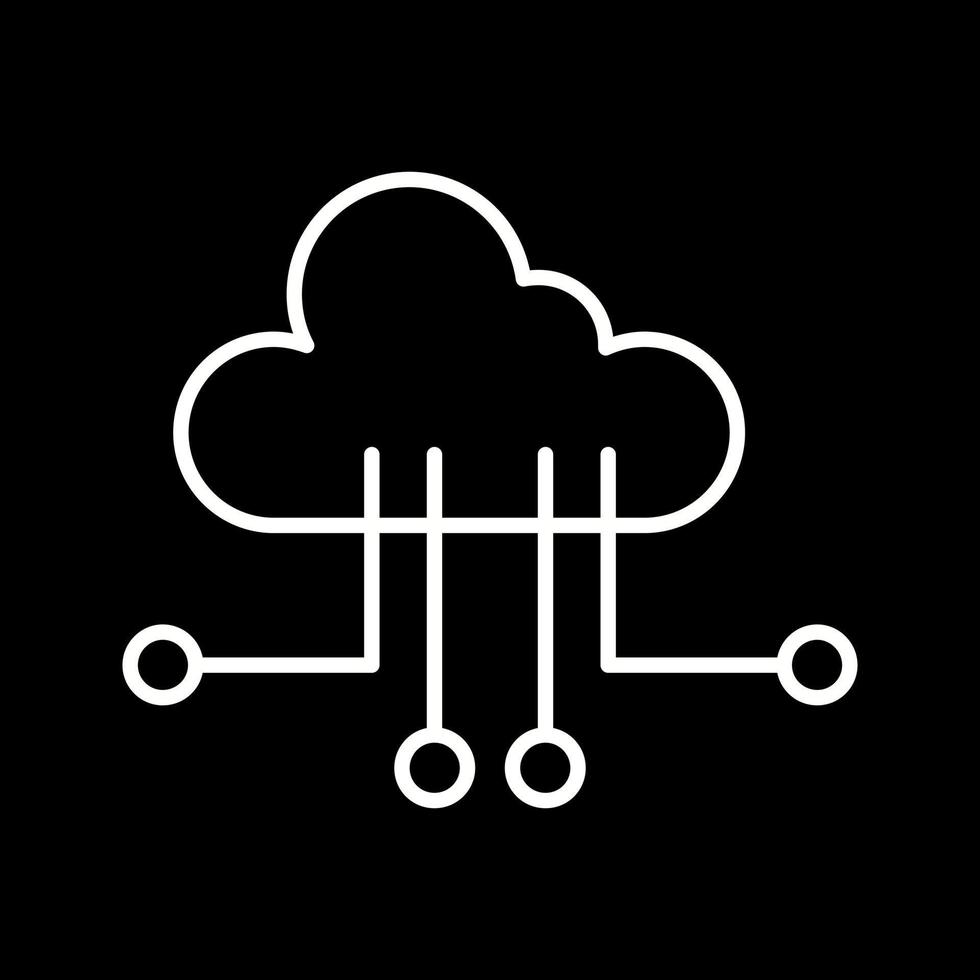 Cloud Computing Vector Icon