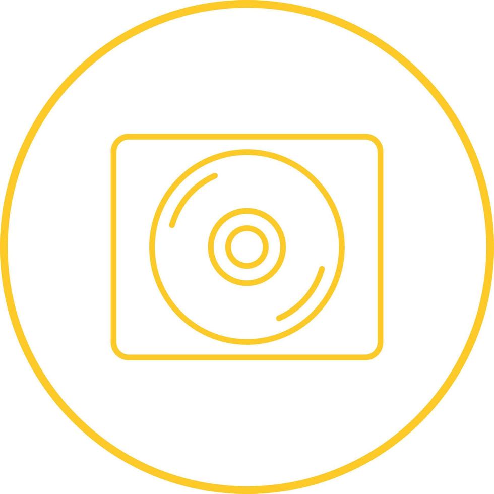 CD Vector Icon