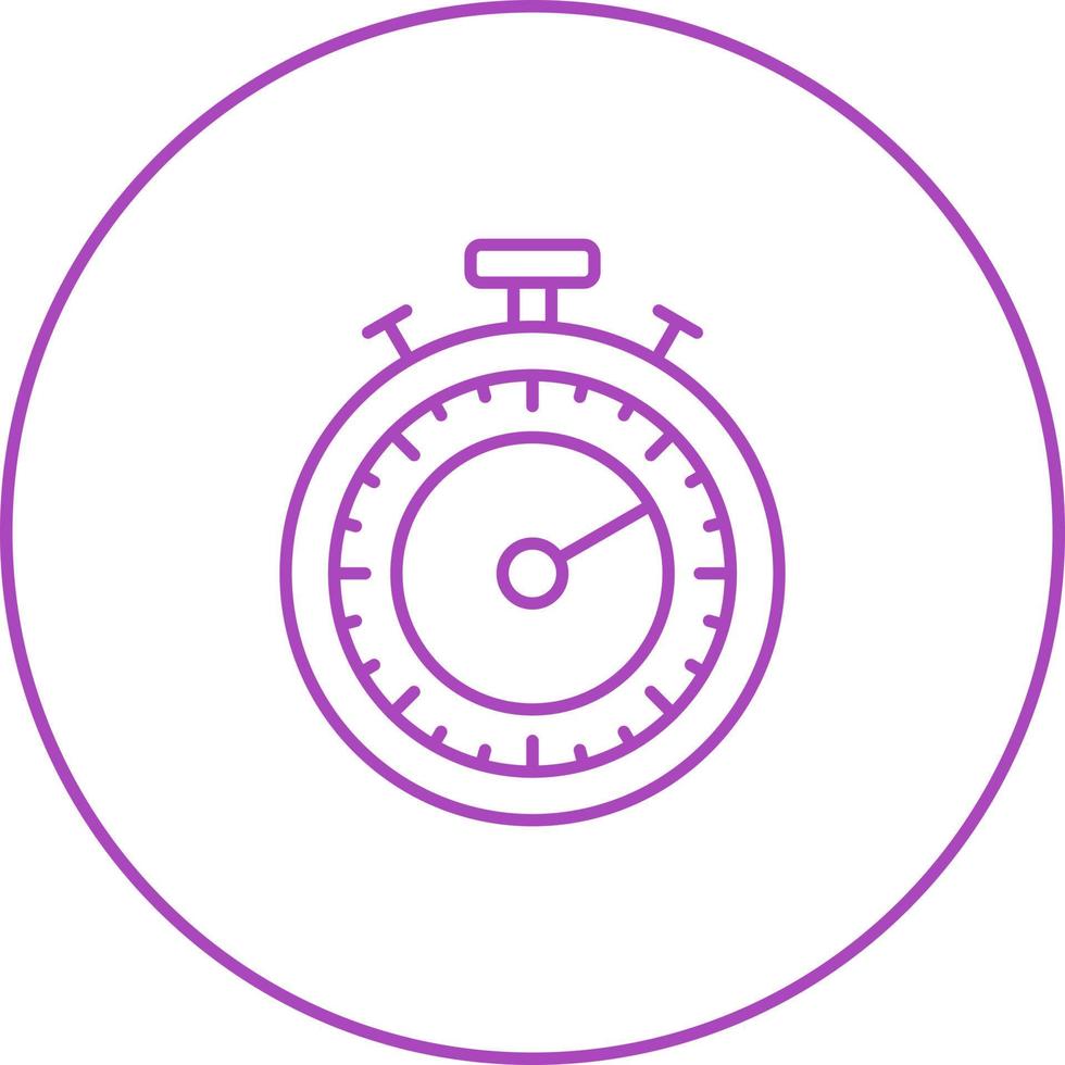 Chronometer Vector Icon