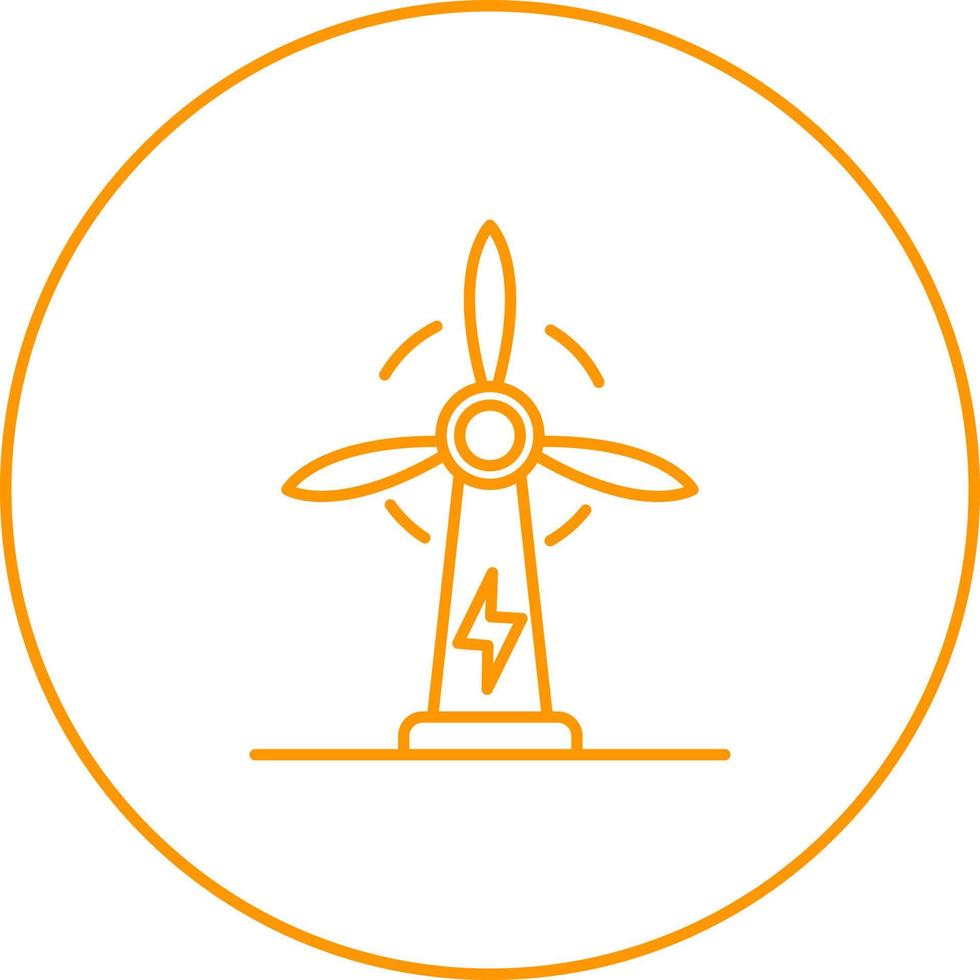 Wind Power Vector Icon