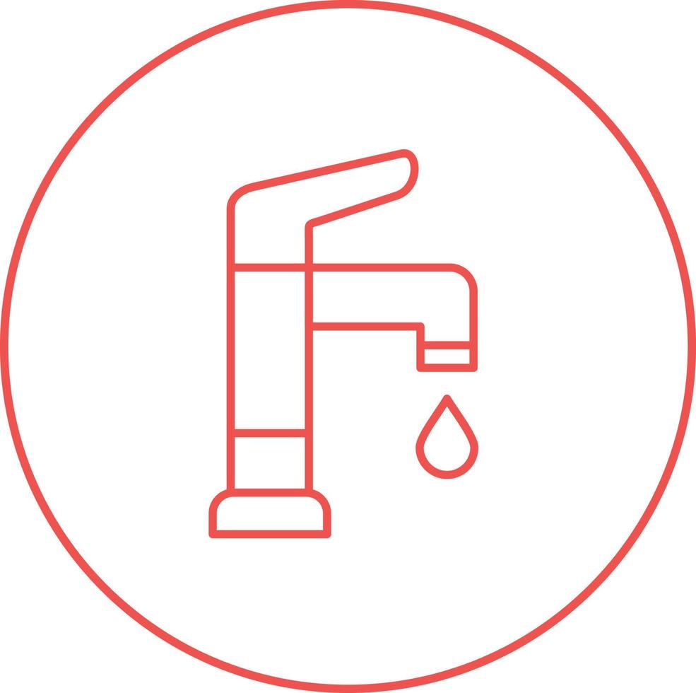 Water Tap Vector Icon