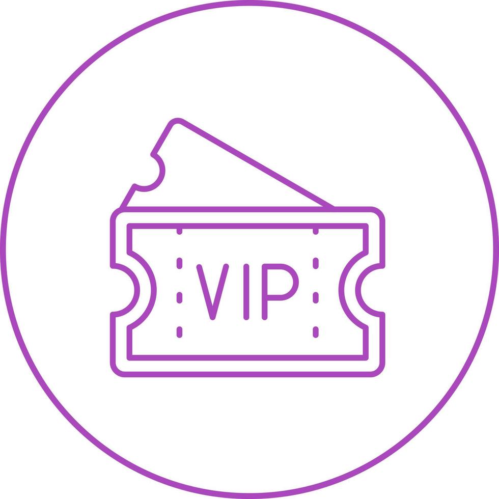 icono de vector de privilegio vip