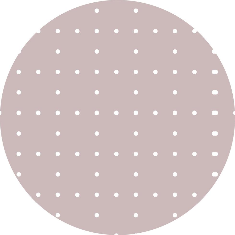 Abstract circle background from dots. vector