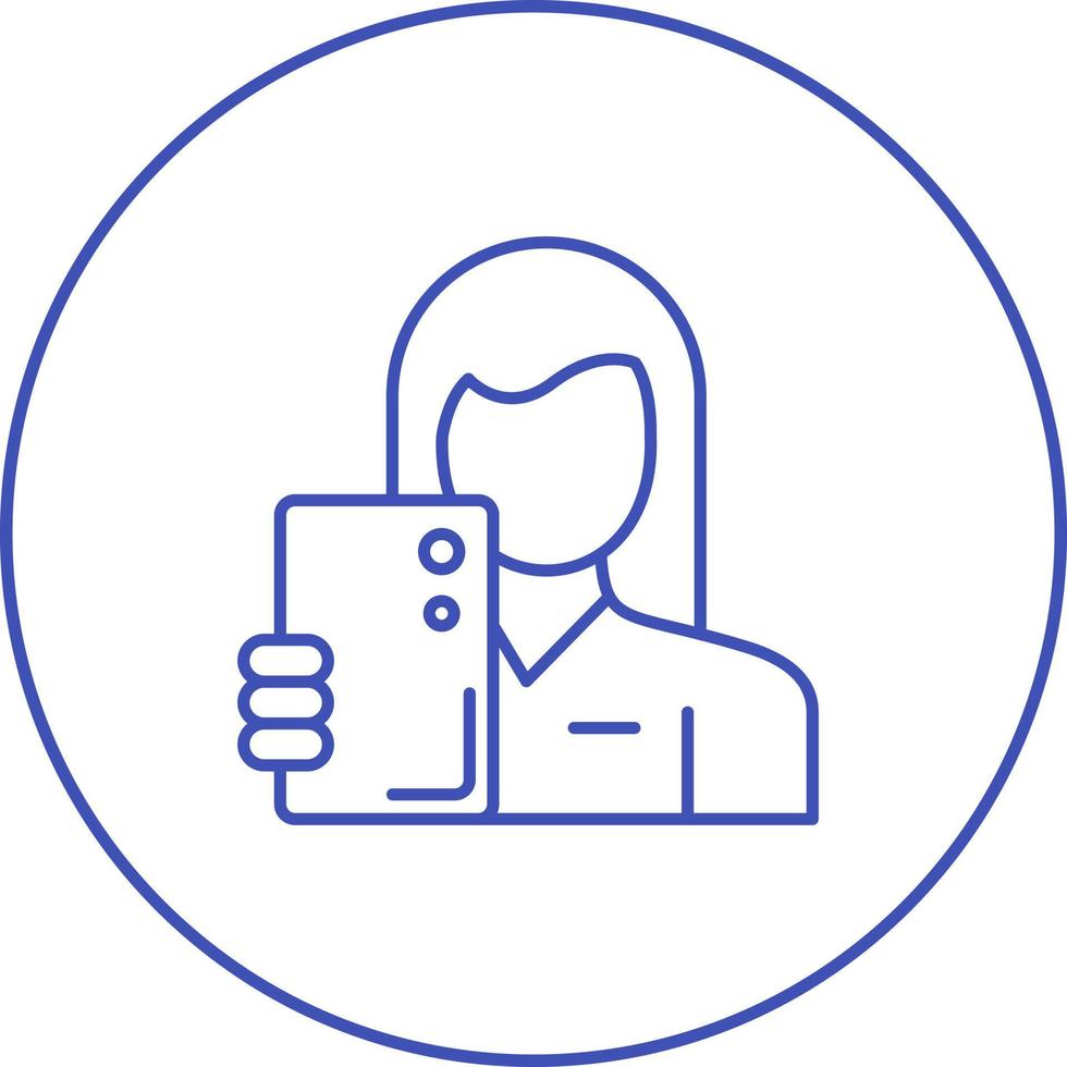 Selfie Vector Icon
