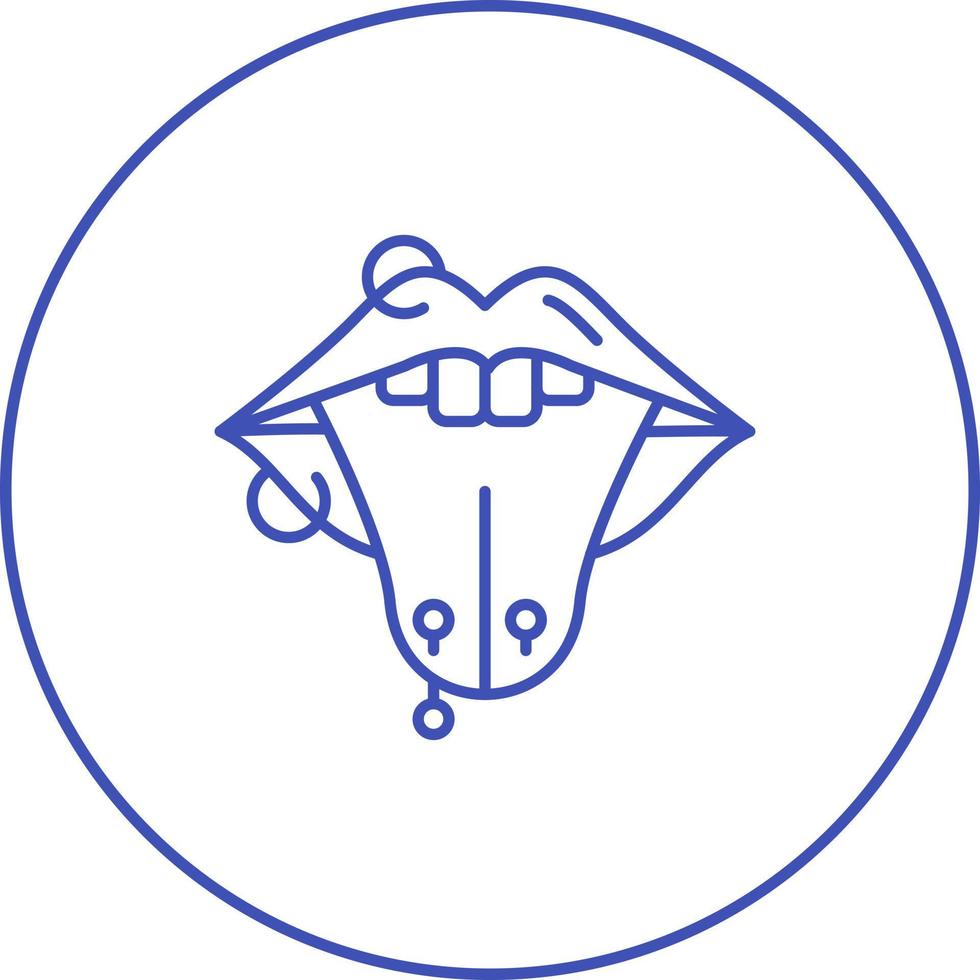 Piercing Vector Icon