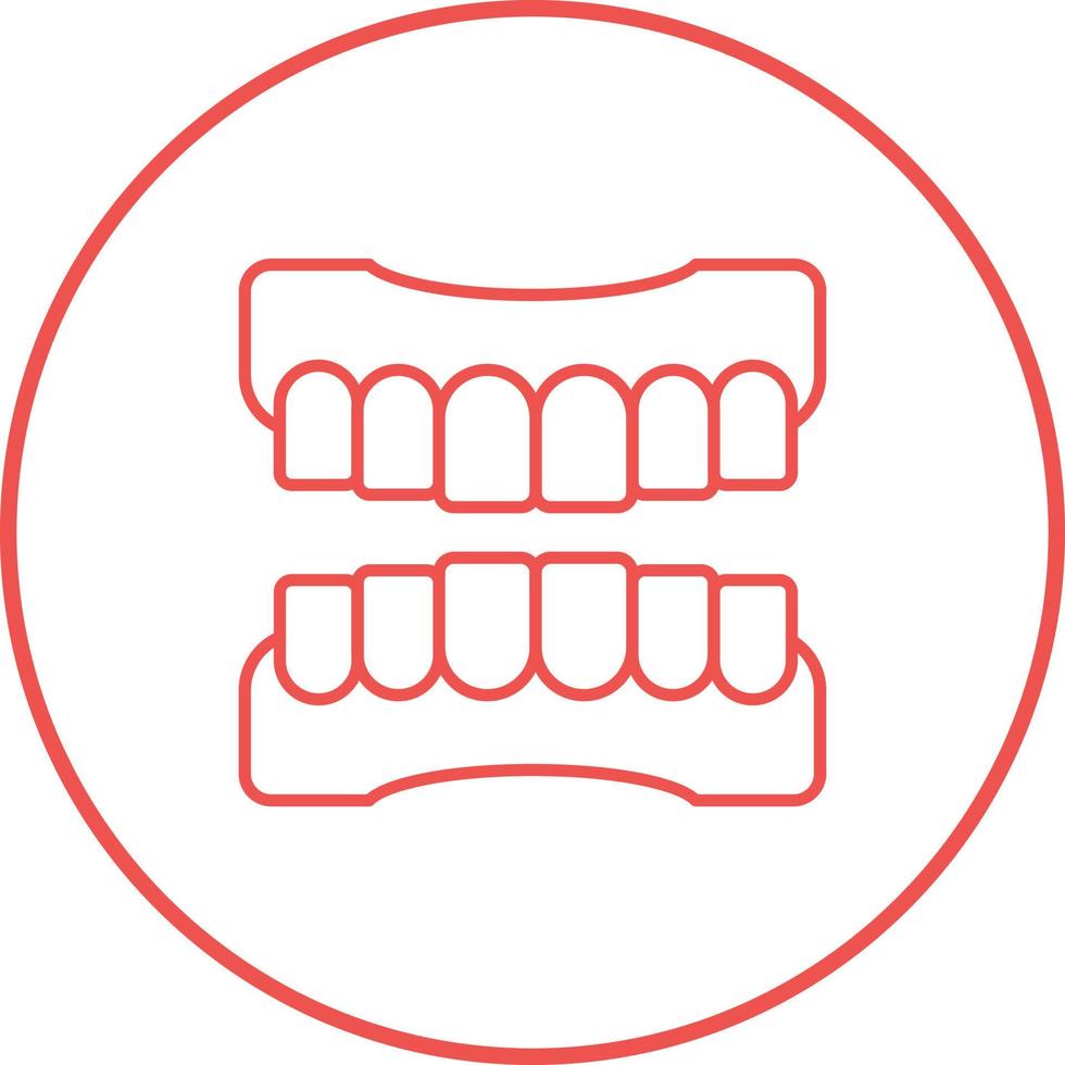 Denture Vector Icon