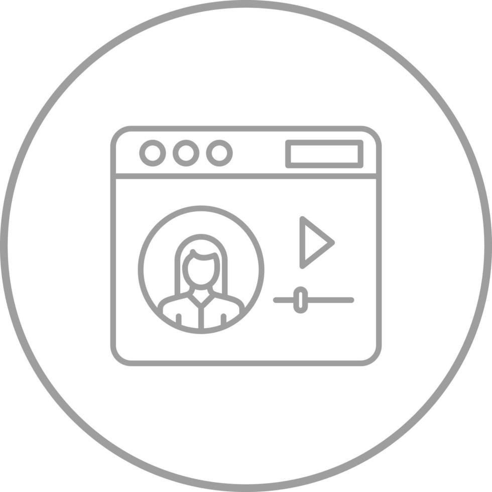 Video Tutorial Vector Icon