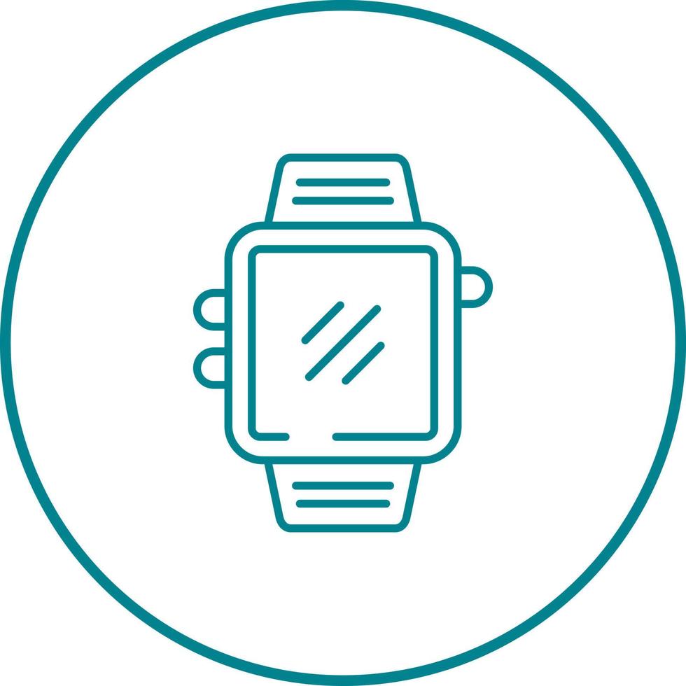 icono de vector de reloj inteligente