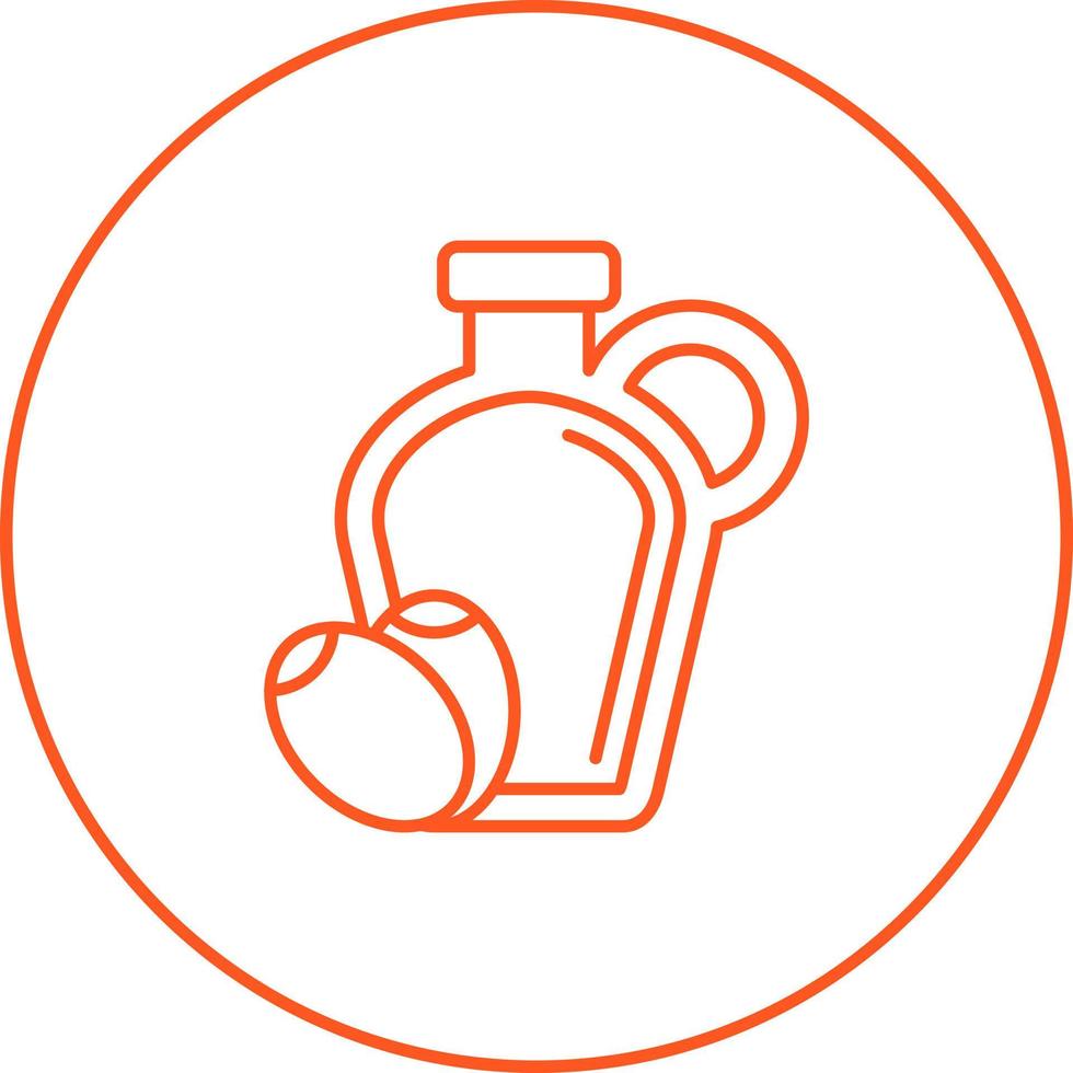 Olive Oil Vector Icon