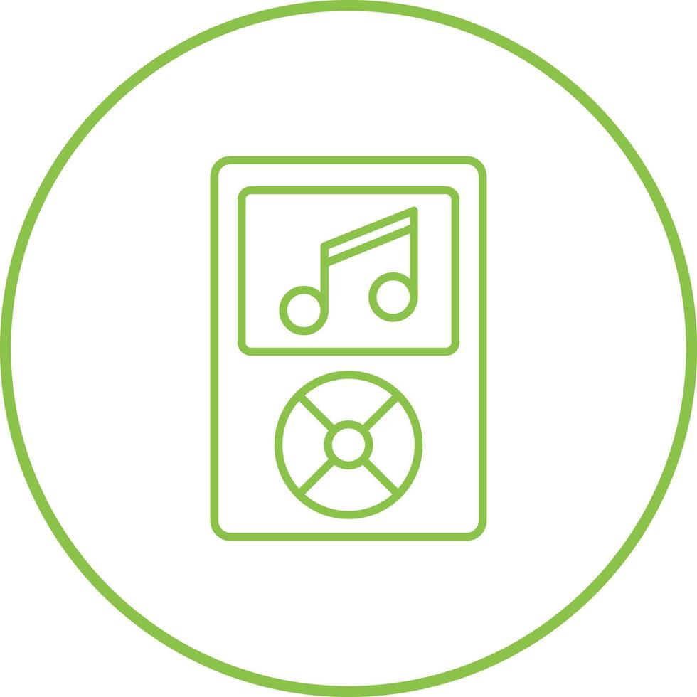 Music Player Vector Icon