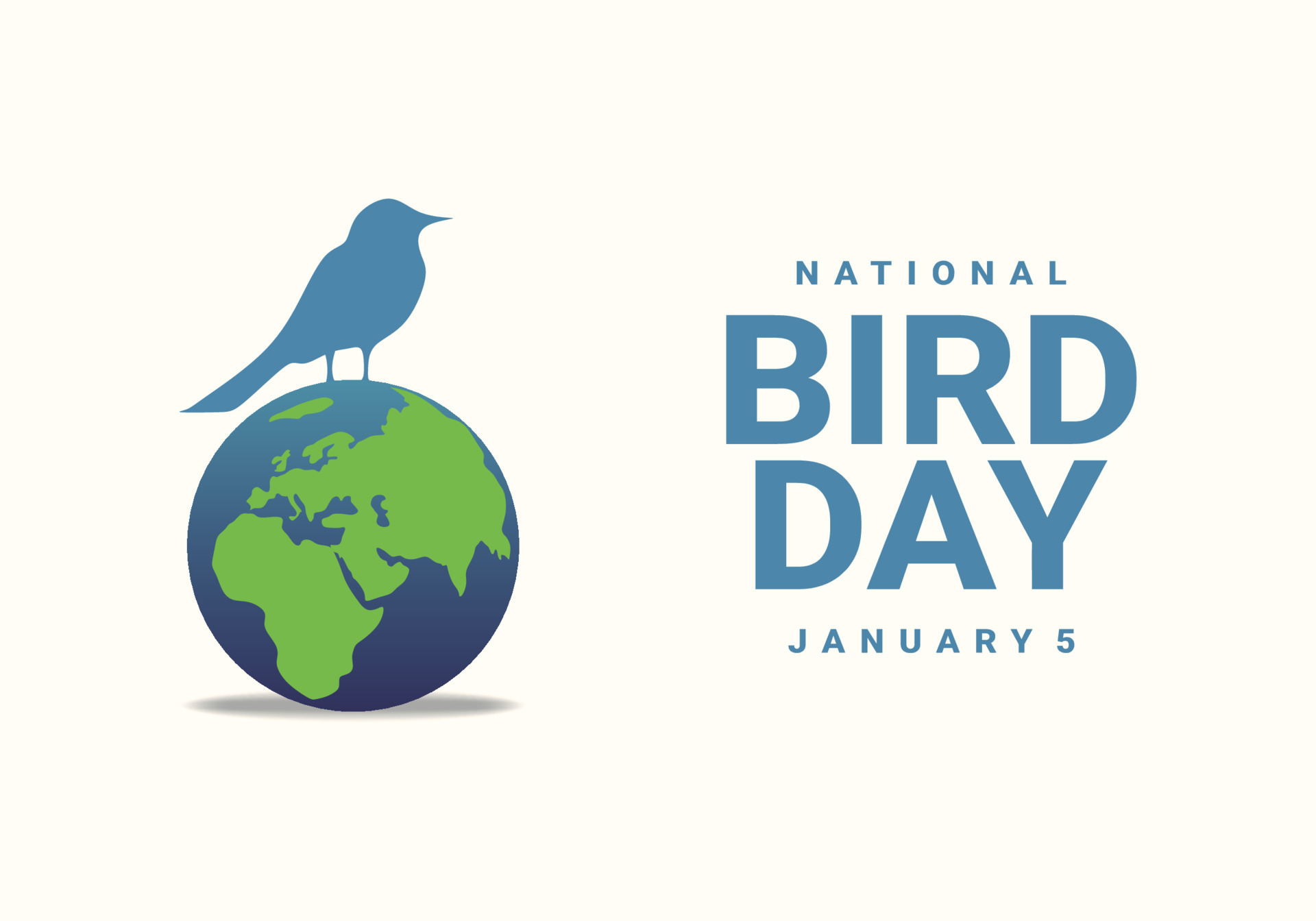 National bird day background celebrated on January 5. 16225147 Vector Art at Vecteezy