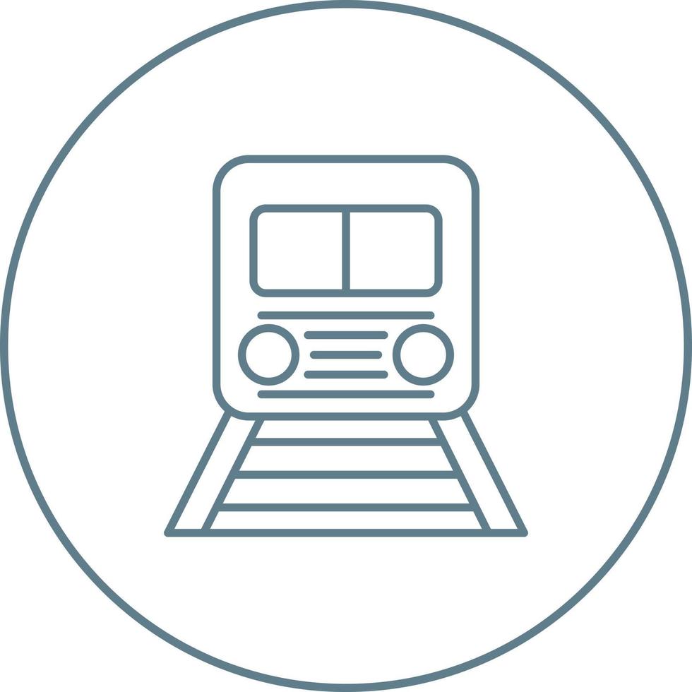 icono de vector de metro