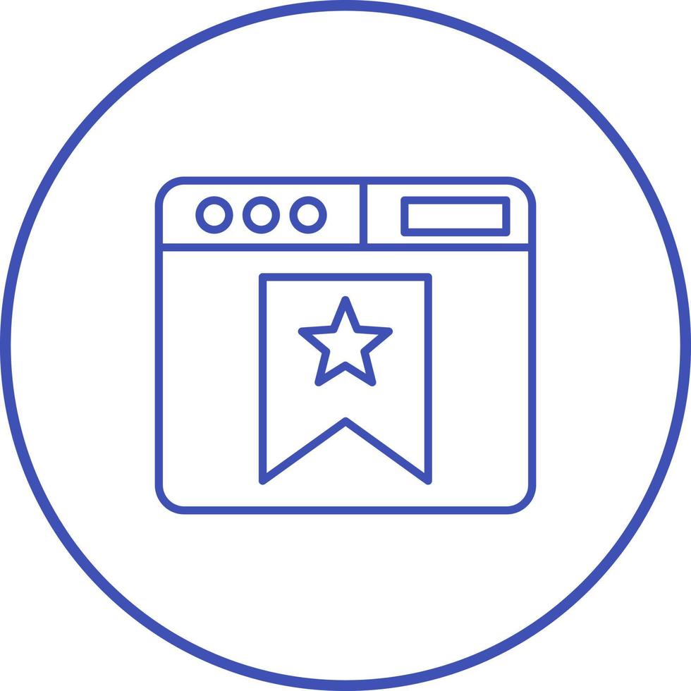 Bookmark Vector Icon