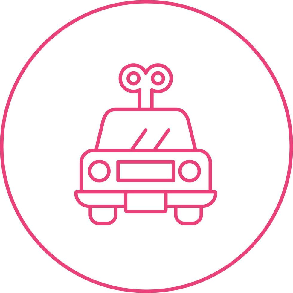 Car Toy Vector Icon