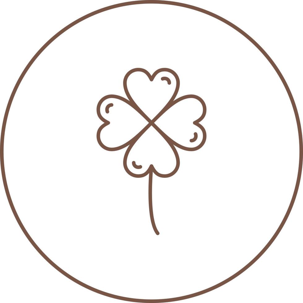 Clover Vector Icon