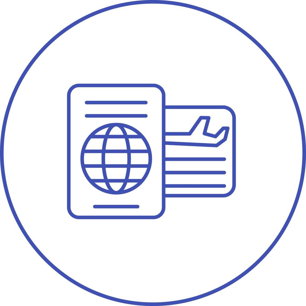 Passport Vector Icon