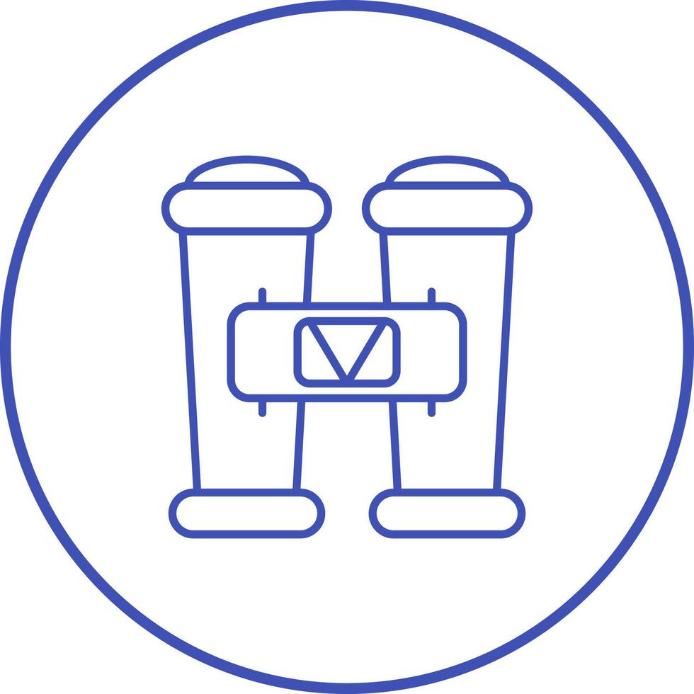Binoculer Vector Icon