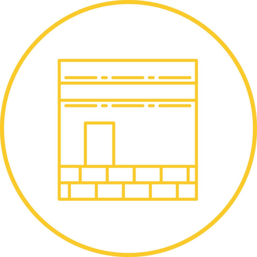 Kaaba Vector Icon