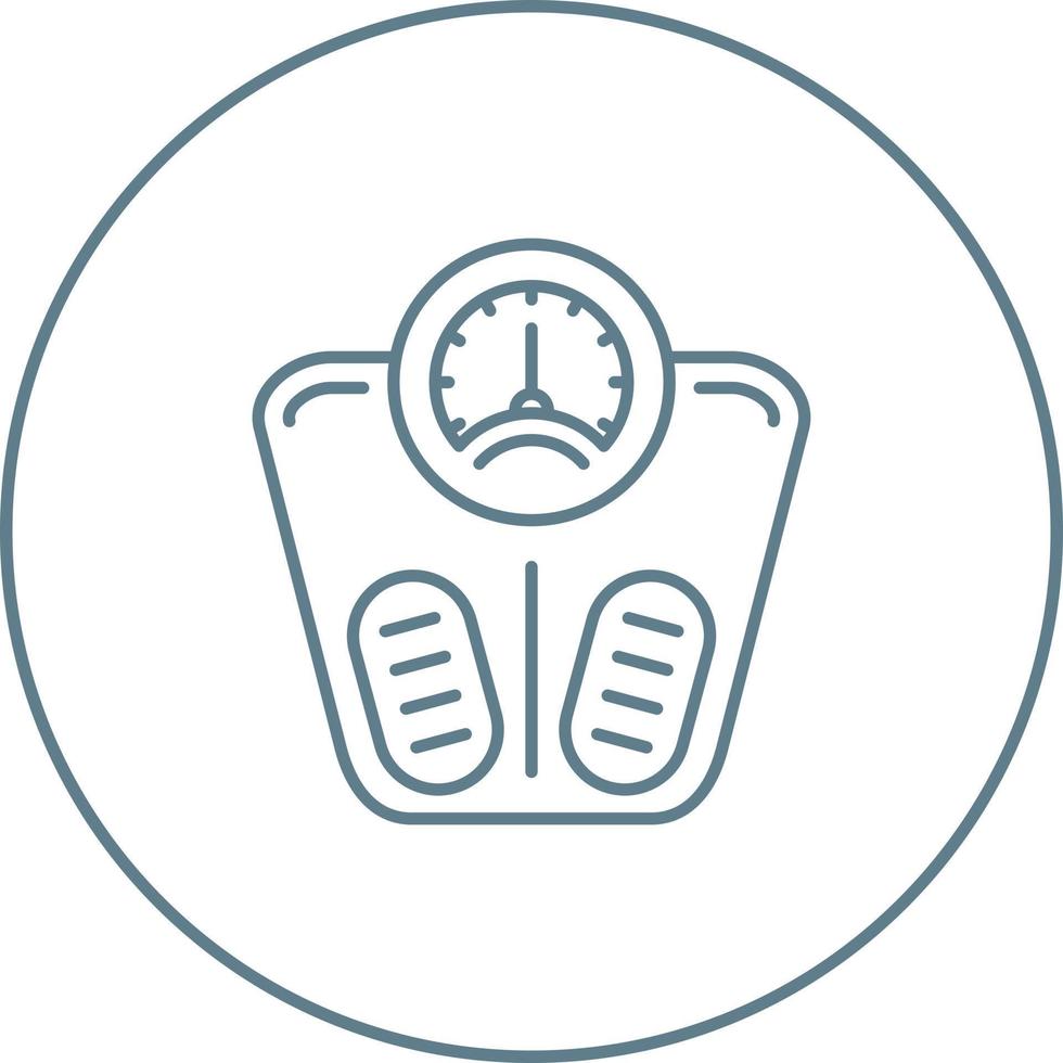 Weight Scale Vector Icon