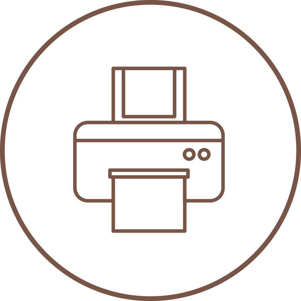 Printer Vector Icon