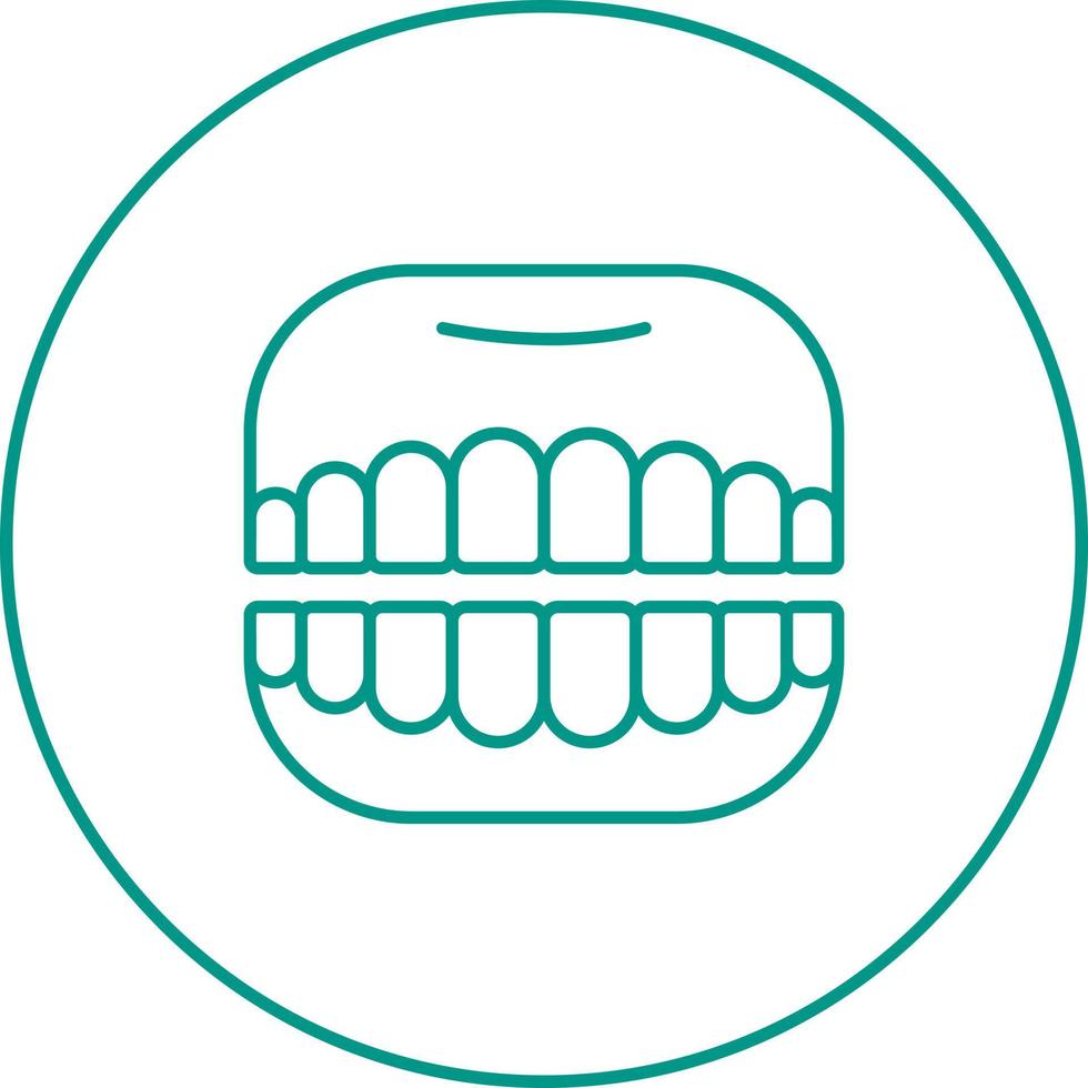 Denture Vector Icon