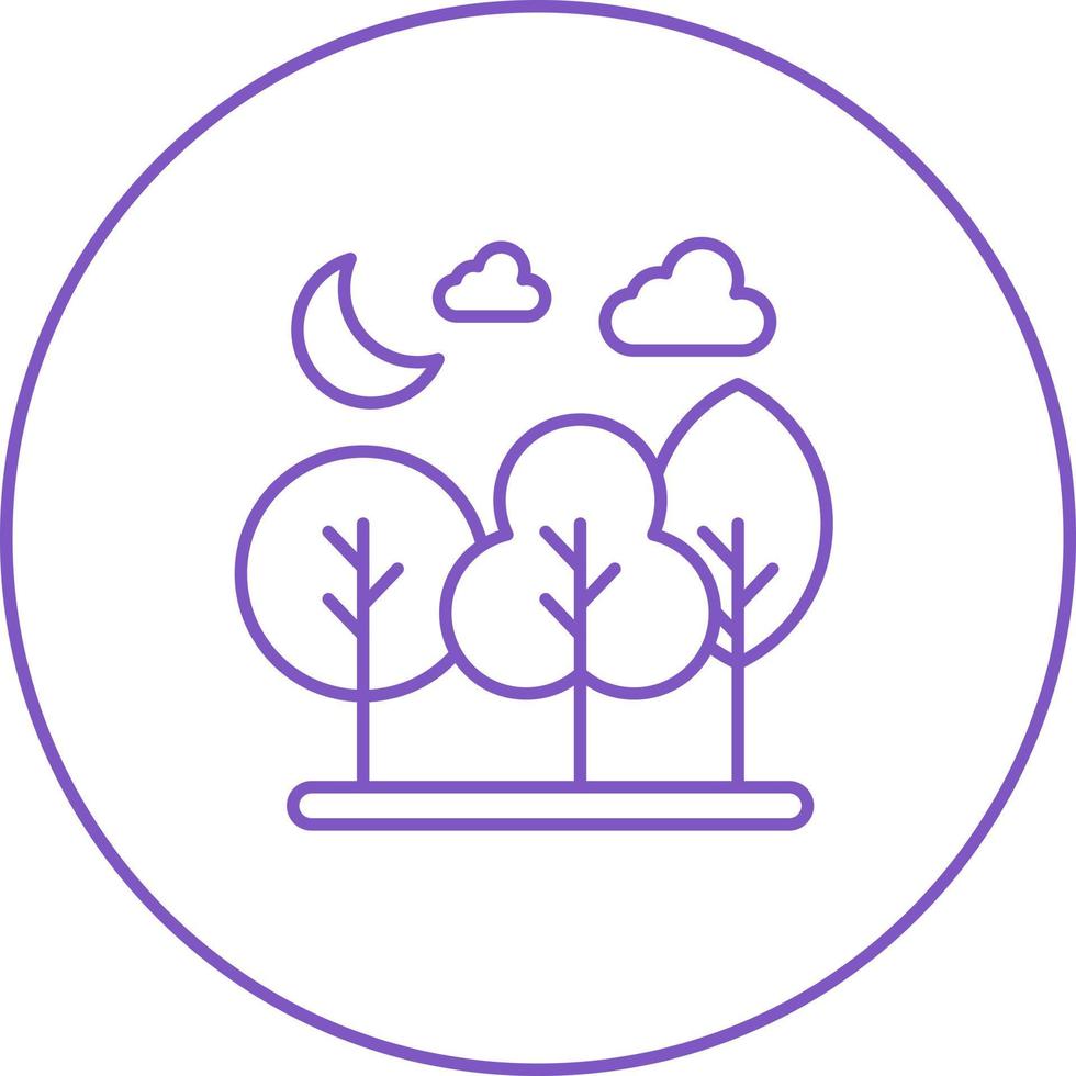 Forest Vector Icon