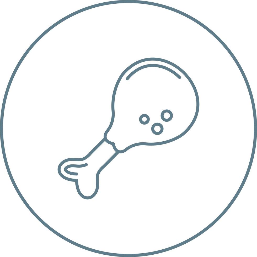Leg Piece Vector Icon