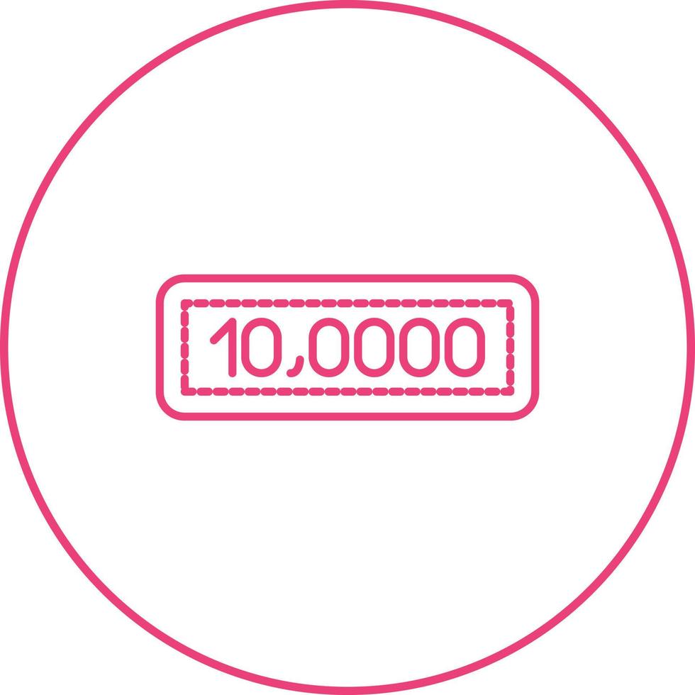 Lottery Vector Icon