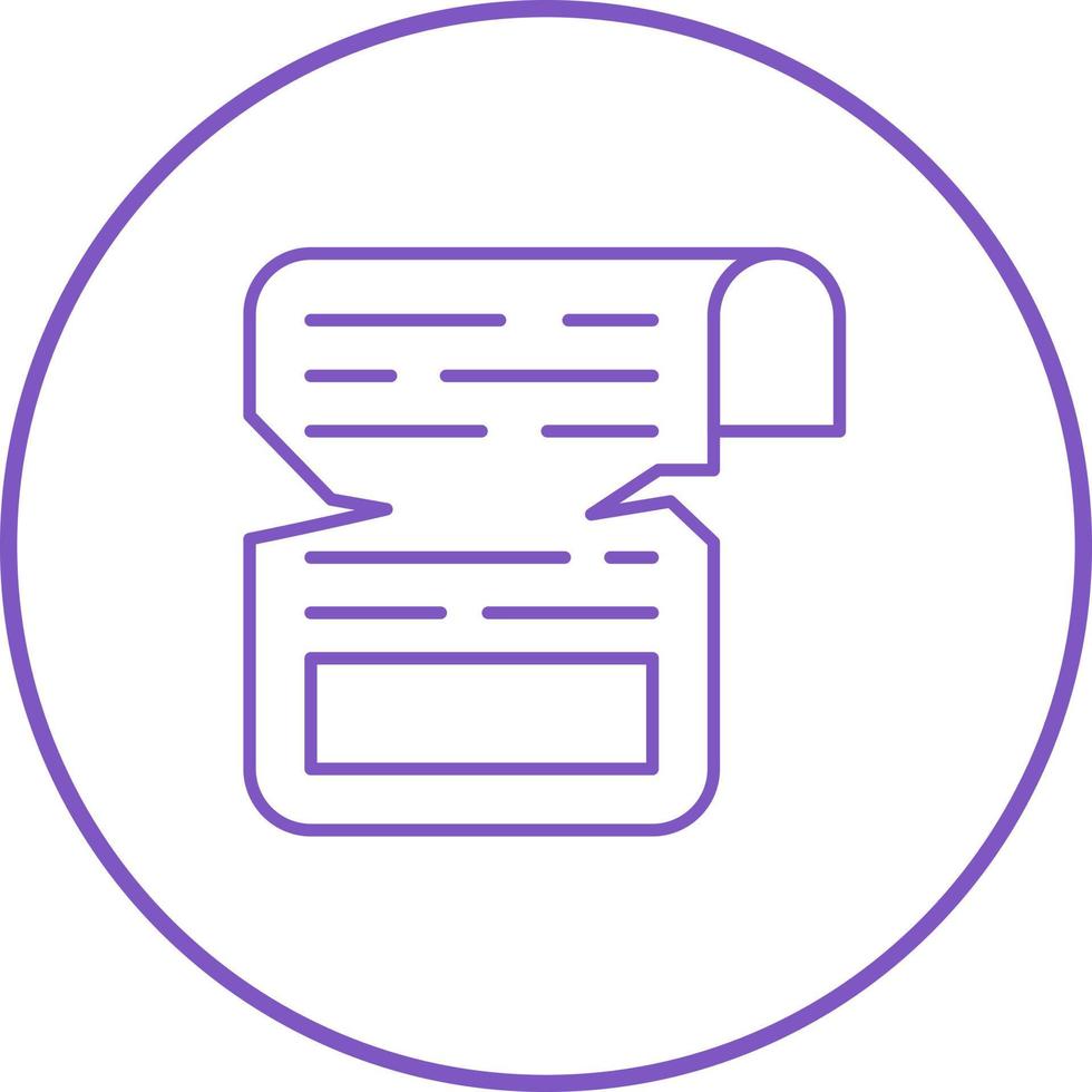 Old Paper Vector Icon