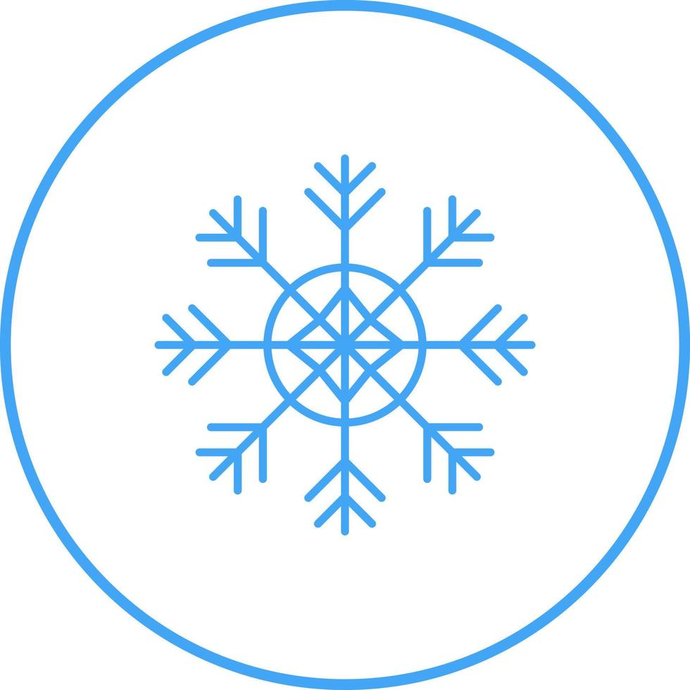 Snowflake Vector Icon