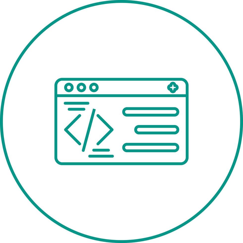 Programming Vector Icon