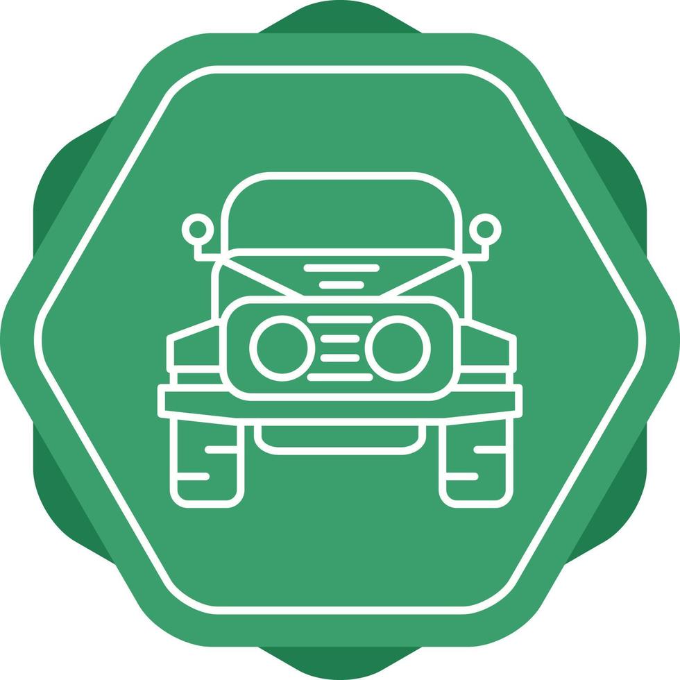 icono de vector de jeep