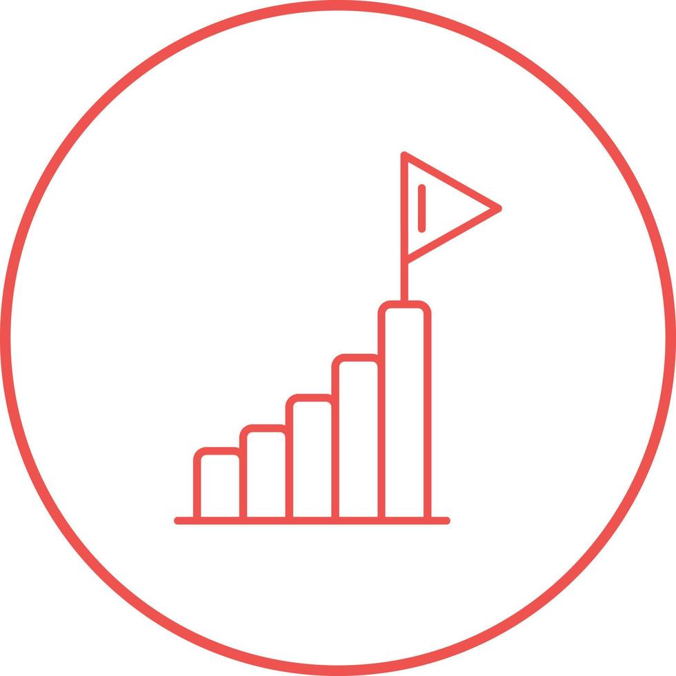Milestone Vector Icon