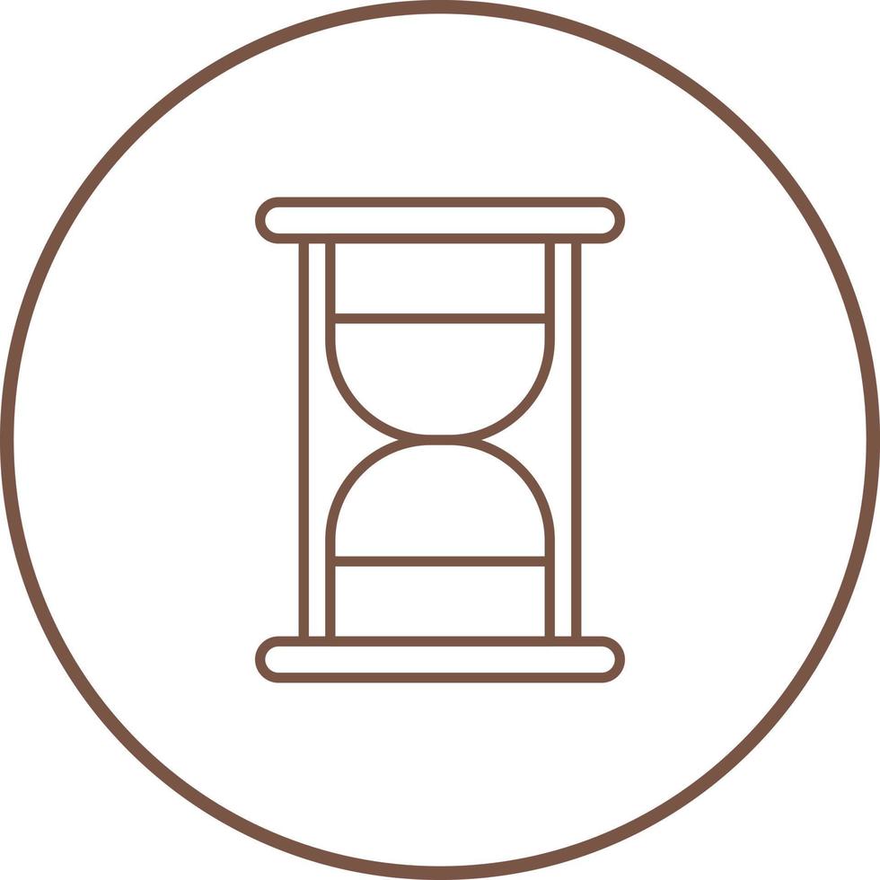 icono de vector de reloj de arena