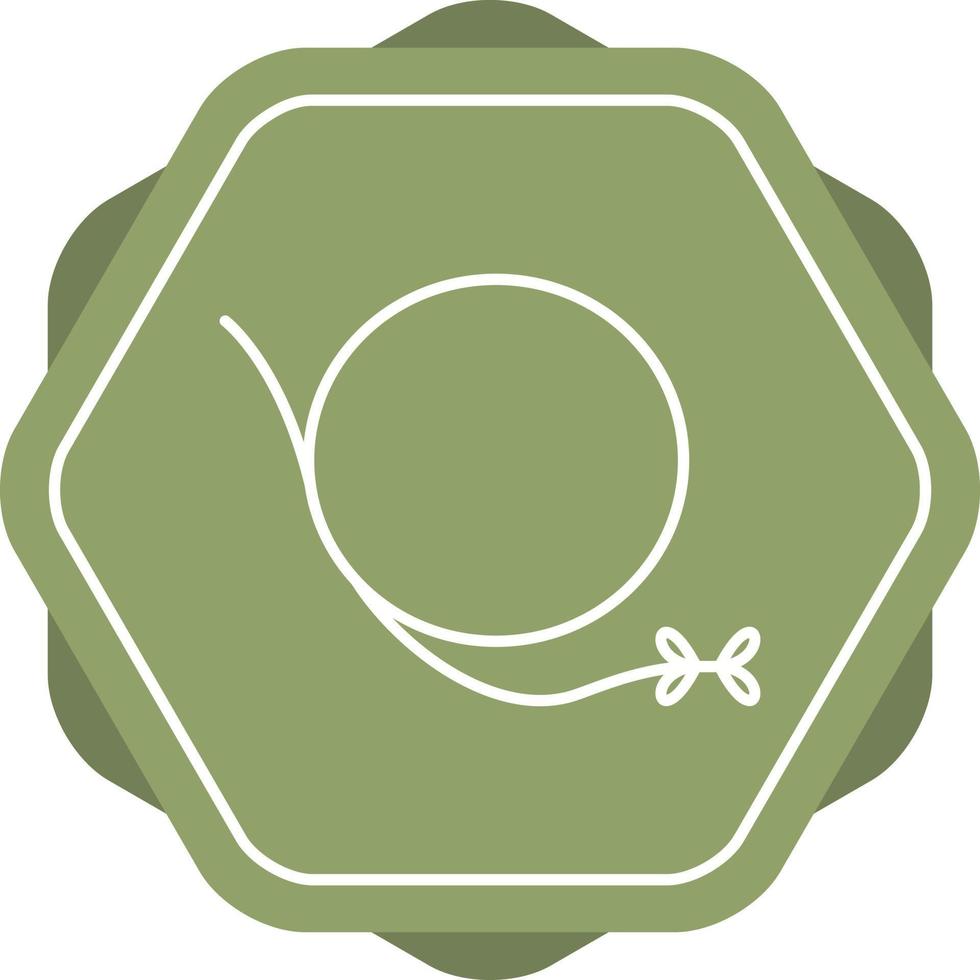 Rope Line Icon vector