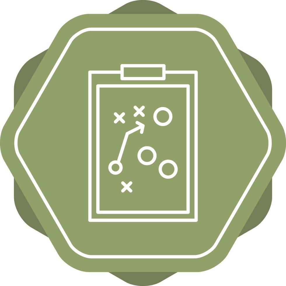 Strategy Line Icon vector