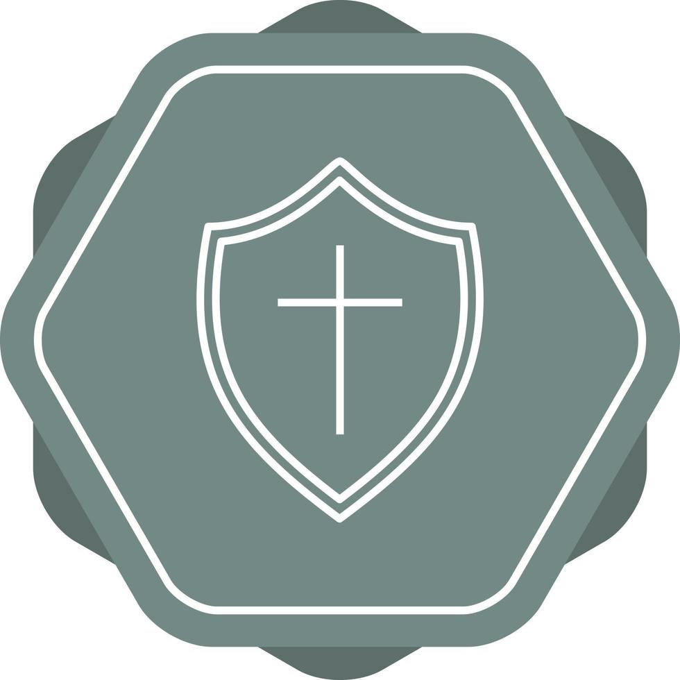 Shield Line Icon vector