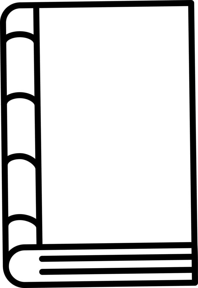 Book Line Icon vector