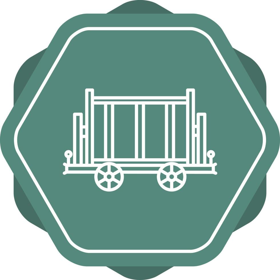 Trolley Line Icon vector