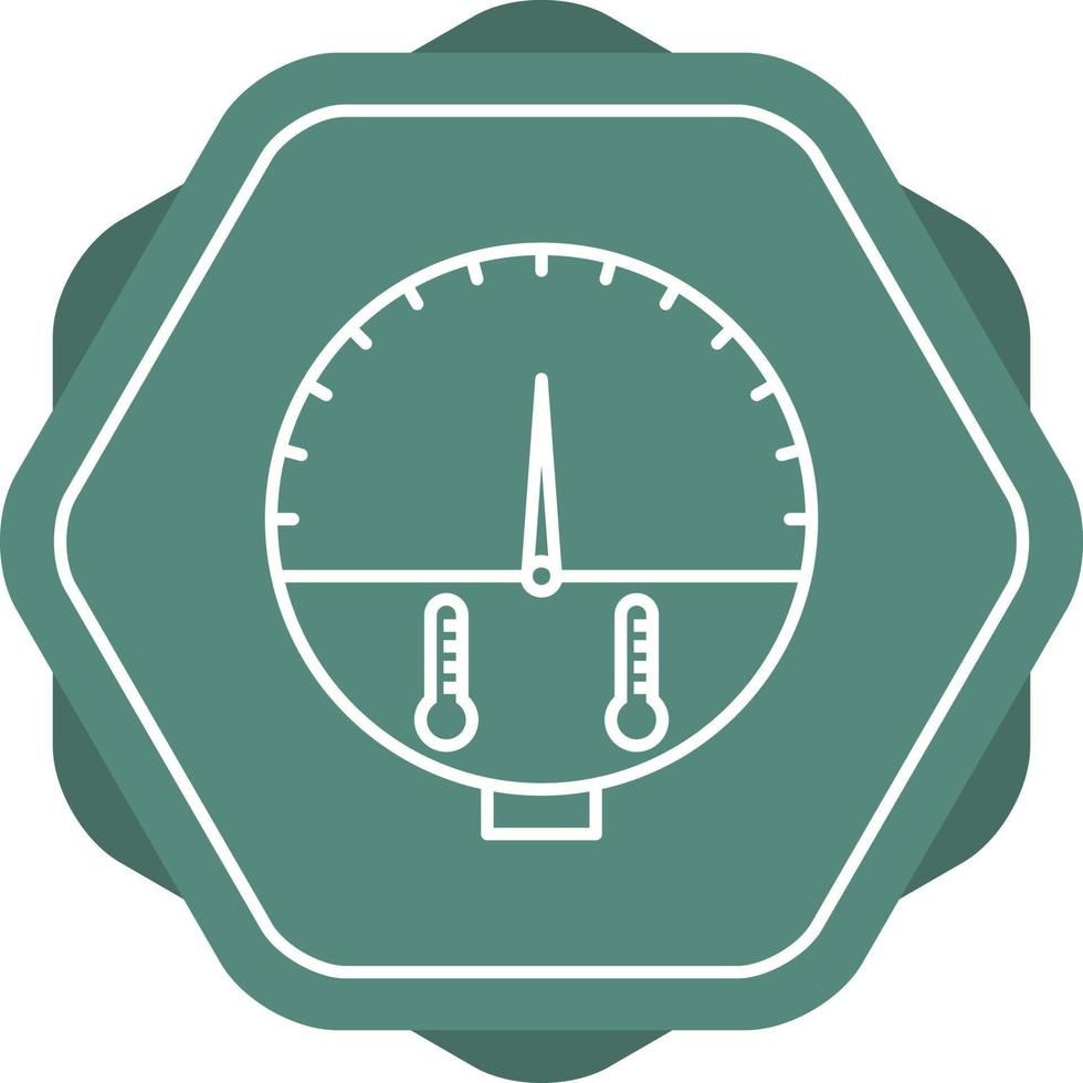 Temperature Indicator Line Icon vector